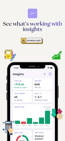 TradesCal screenshot