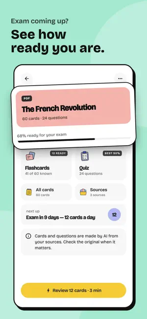 Versper: AI Flashcards & Quiz screenshot 3