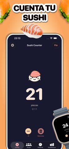 Sushi Count - Contador iPhone screenshot 5