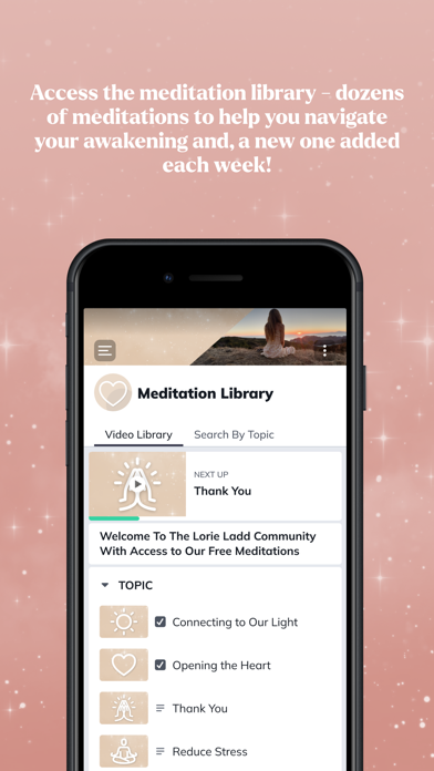 Lorie Ladd iPhone screenshot 1 - Lifestyle app