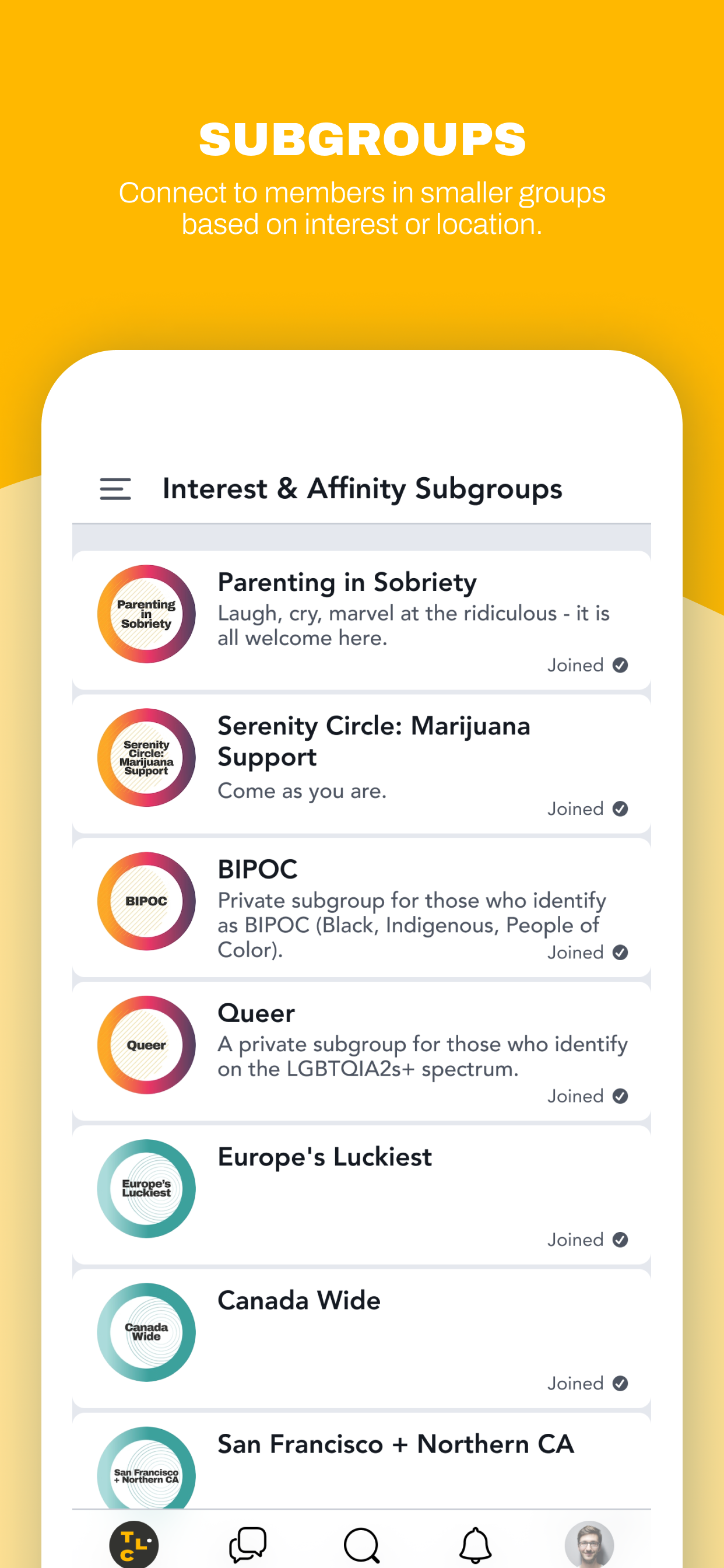 TLC: Sobriety Support screenshot 3