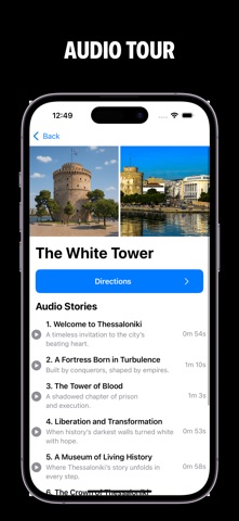 Thessaloniki Stories iPhone screenshot