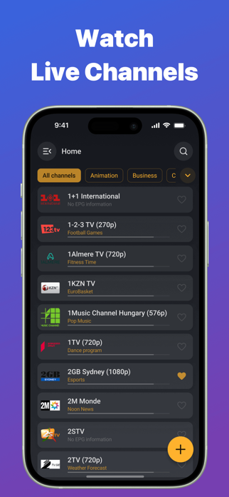 IPTV Stream Player – Live TV Screenshot 6 of 7