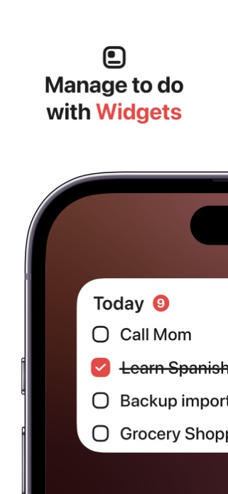 To do list widget - Dun Screenshot 2 of 5