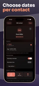 Name Day, Birthday, Holiday screenshot