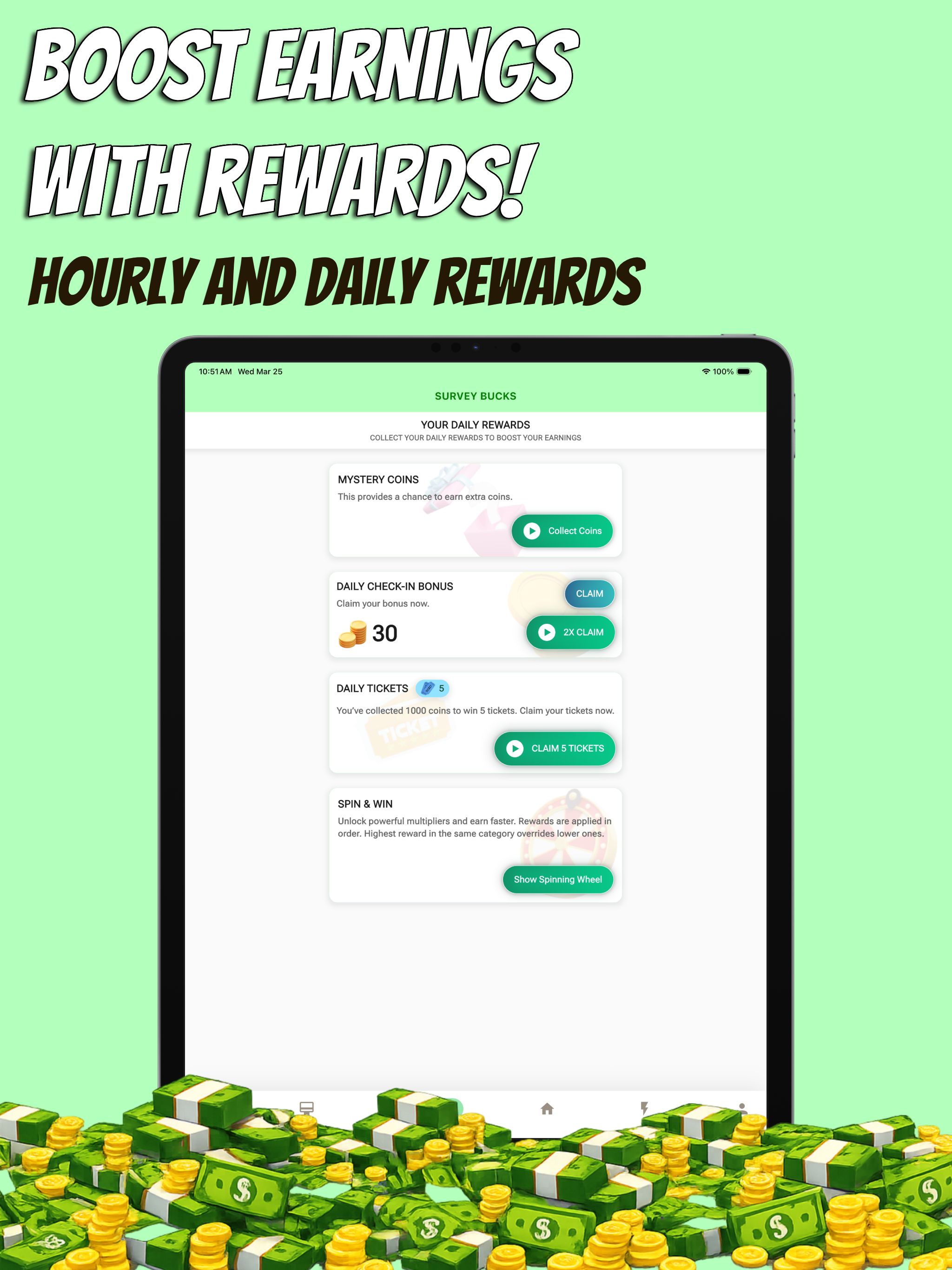 Earn Money with Survey Bucks