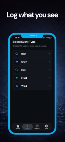 Weather Logbook Screenshot 2 of 6