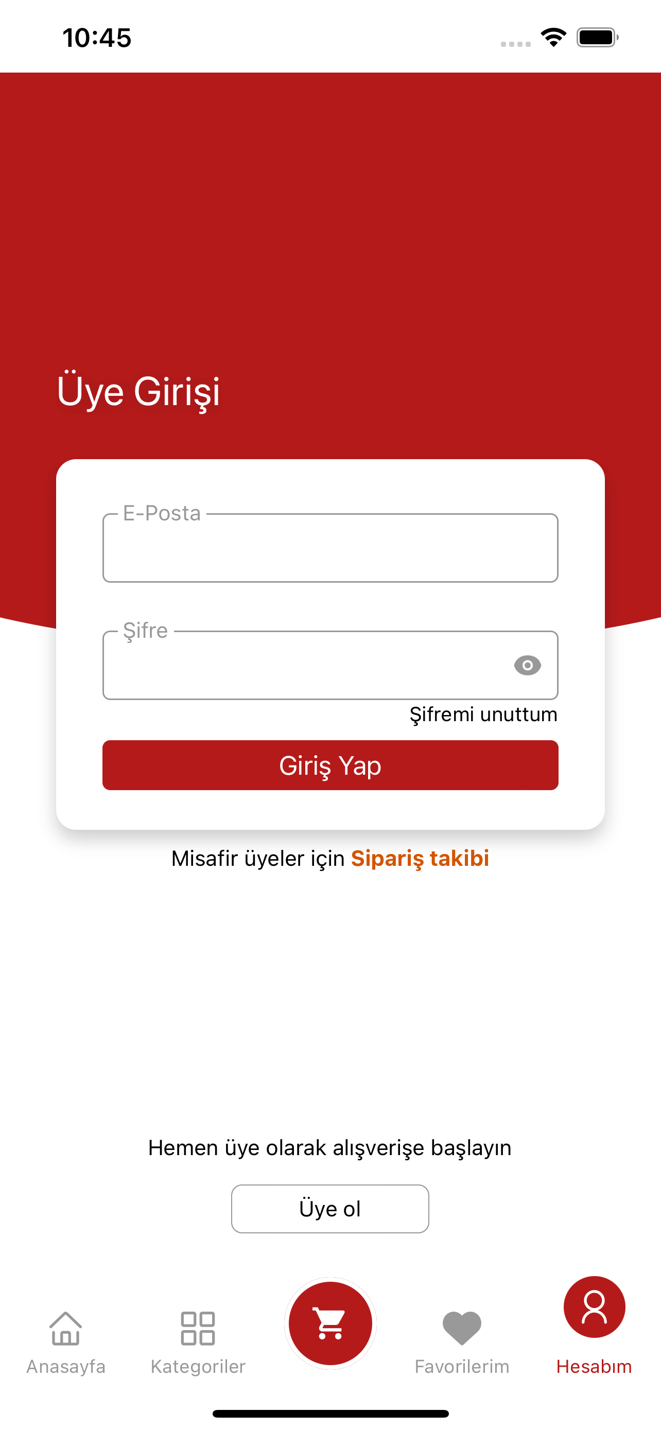 Menü Fabrikası