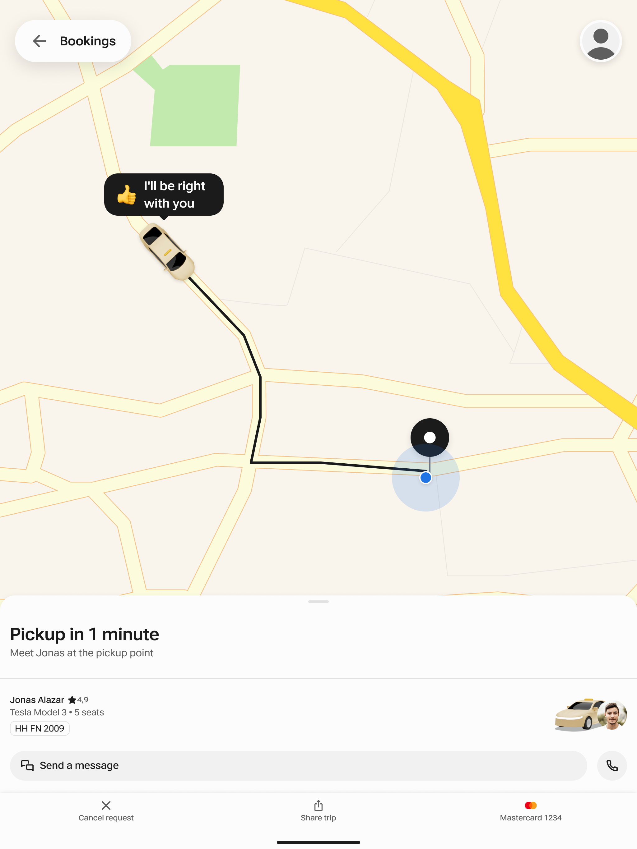 Freenow by Lyft - taxi & more screenshot 11