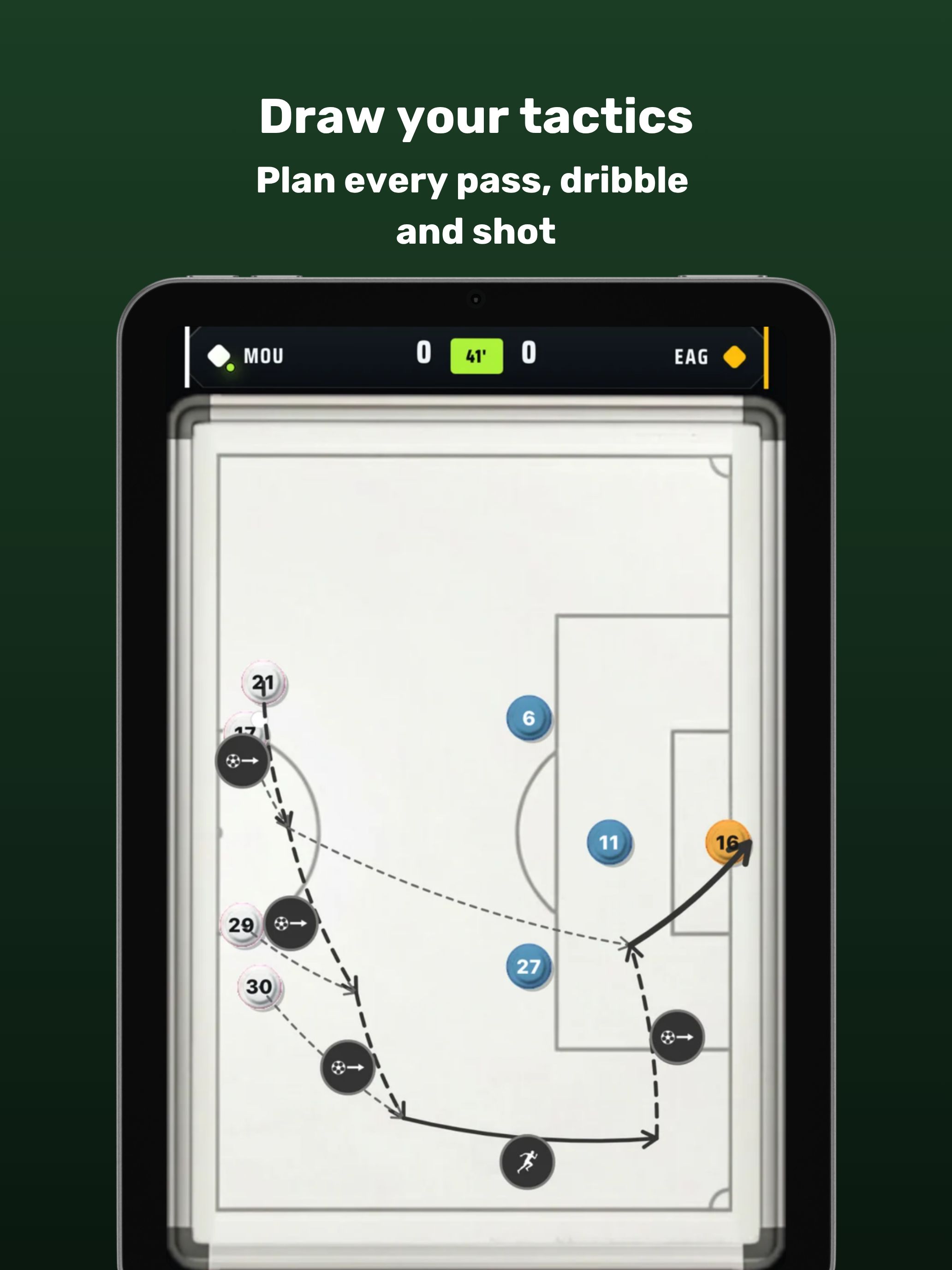 Tactic Board Football Game screenshot 11