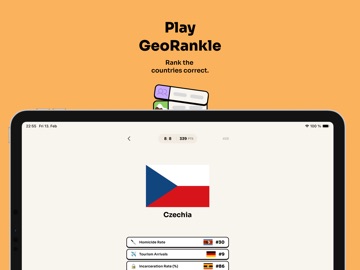 Geotrivia: Geography Games iPad screenshot