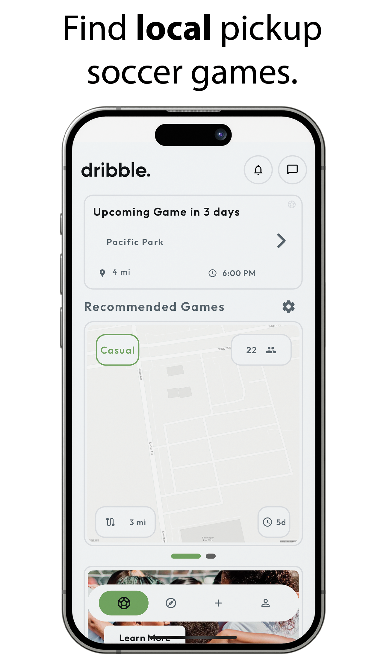 Dribble Pickup Soccer