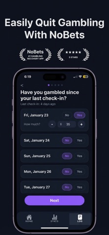 NoBets – Quit Gambling Now Screenshot 1 of 5