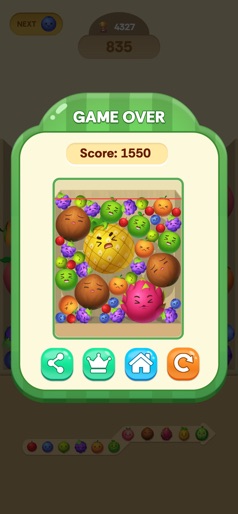 Merge Fruit 3D: Sweet Merge screenshot 7