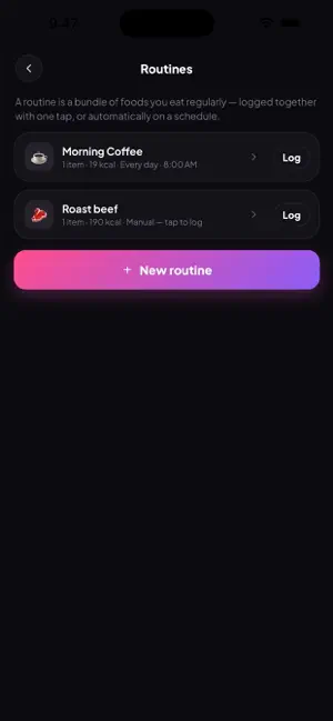 Ancel - AI Food Tracker screenshot 2