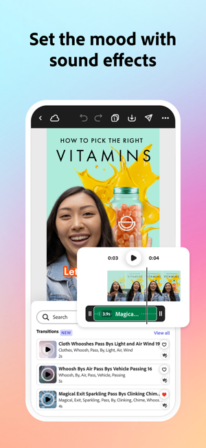 ‎Adobe Express: AI Photo, Video Screenshot