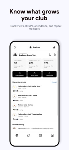 Podium - Run Clubs & Events Screenshot 7 of 9