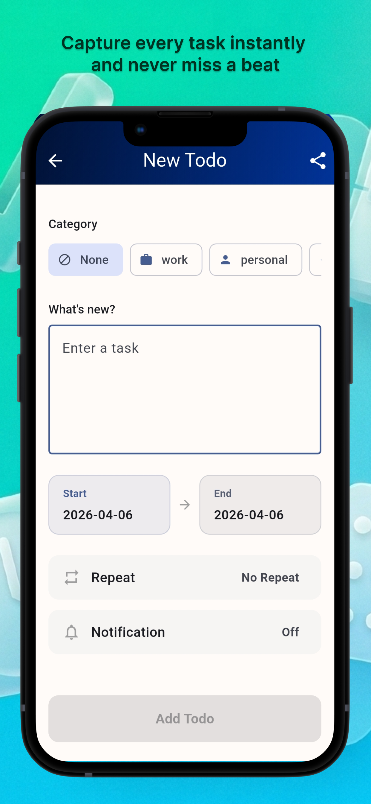 Todo - Calendar