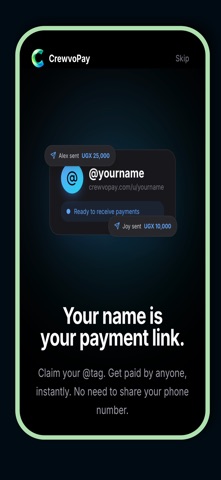 CrewvoPay iPhone screenshot