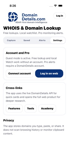 DomainDetails Screenshot 7 of 9