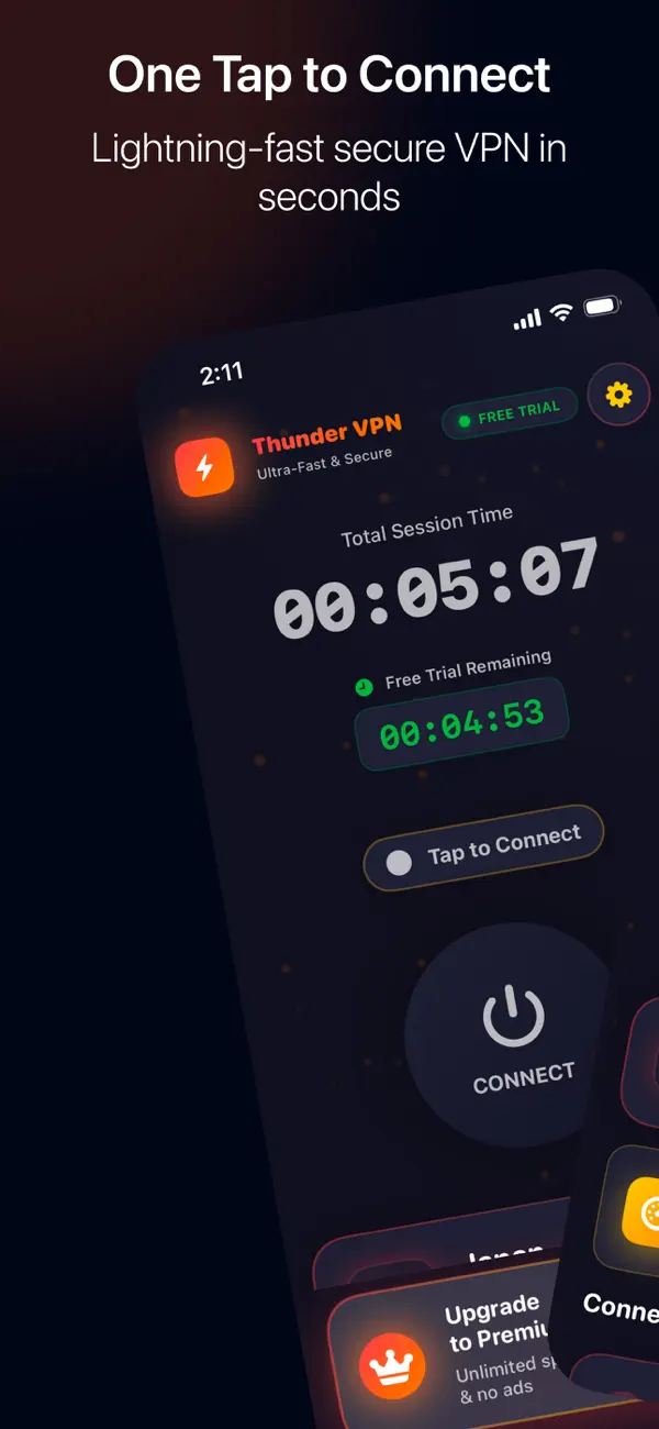 Screenshot #2 pour Thunder VPN - Proxy Unlimited