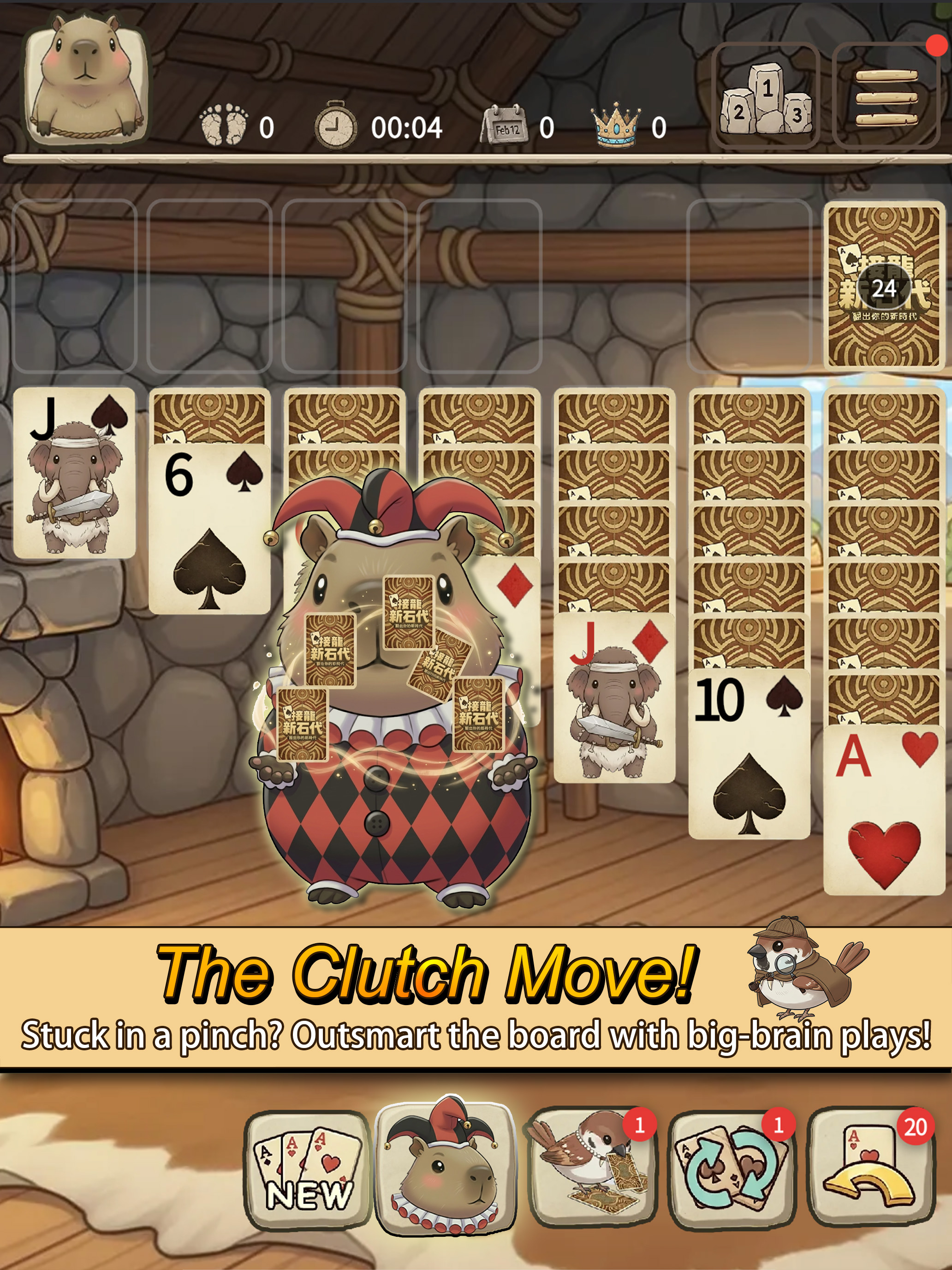 Solitaire: New Stone Age screenshot 10