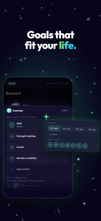 Orbit: Self-Care Habit Tracker screenshot 8