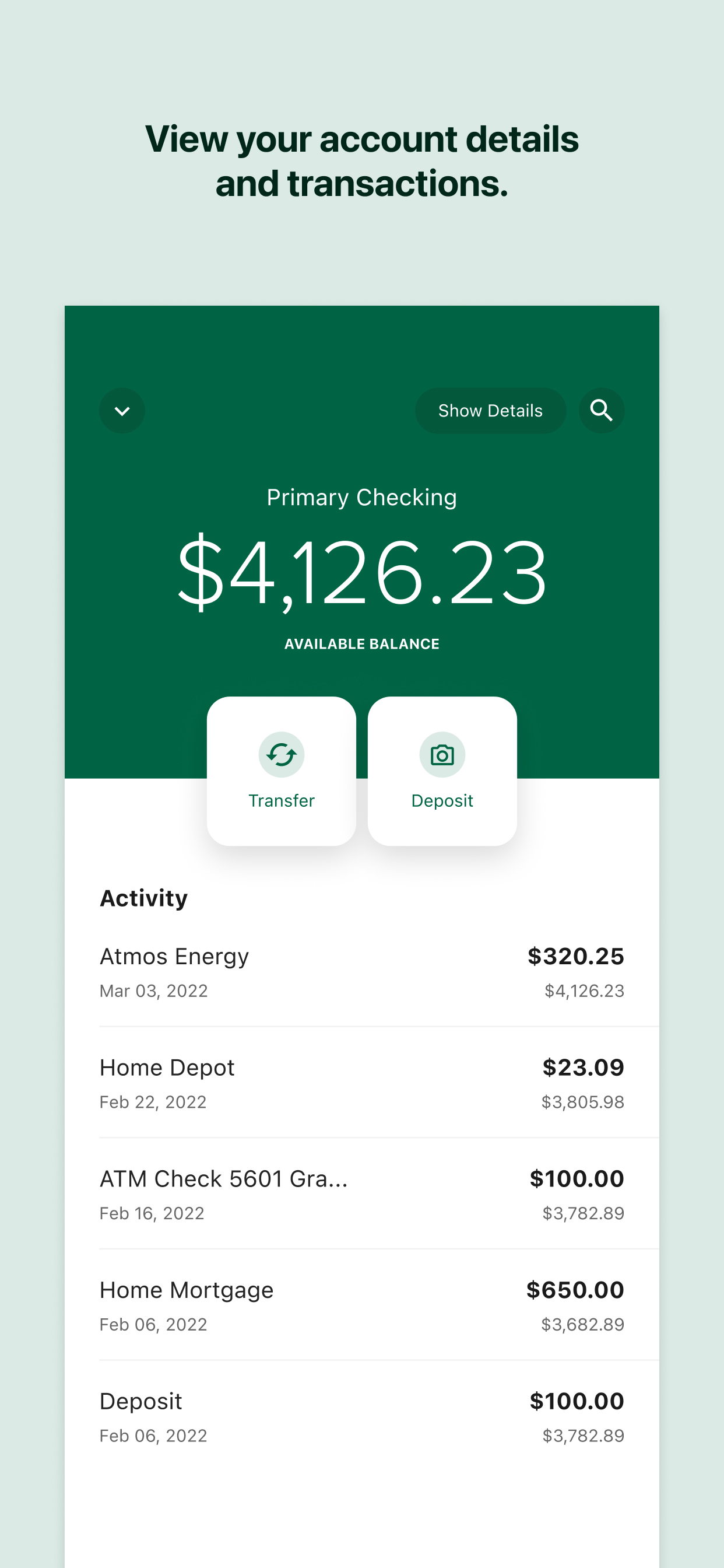 USF Credit Union Mobile screenshot 3