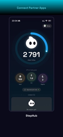 My StepHub iPhone screenshot