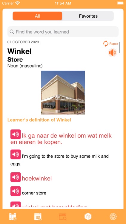 Dutch - Word of the Day screenshot-3