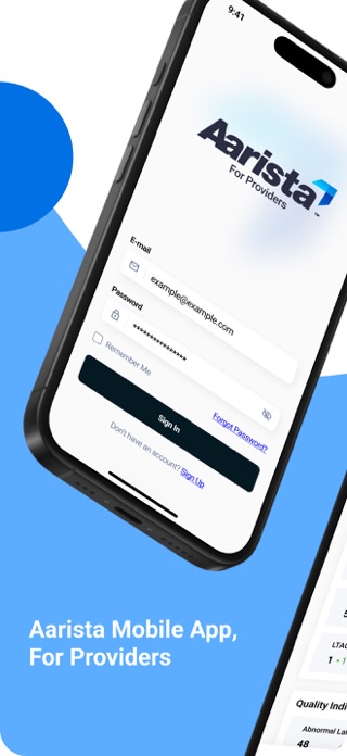 Aarista Provider Screenshot 1 of 5