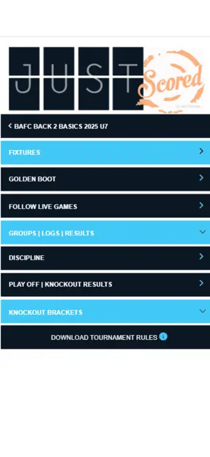 JustScored screenshot 3
