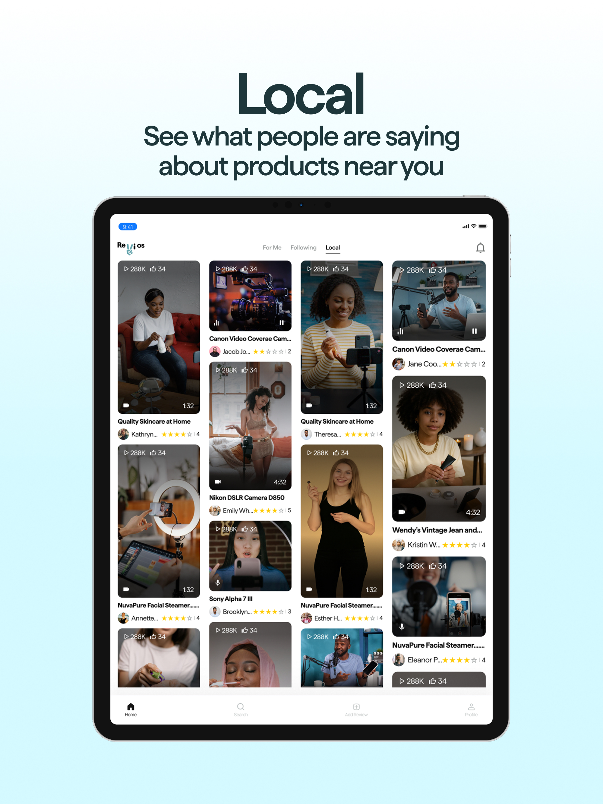 Revios — Product Reviews