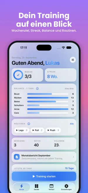 GymTracker: Gym Journal screenshot 1