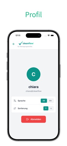 CleanFlow - Team iPhone screenshot