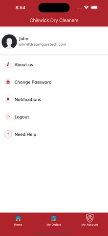 Chiswick Dry Cleaners screenshot