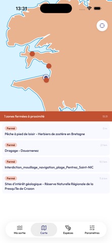 Basse Mer · Pêche à pied screenshot