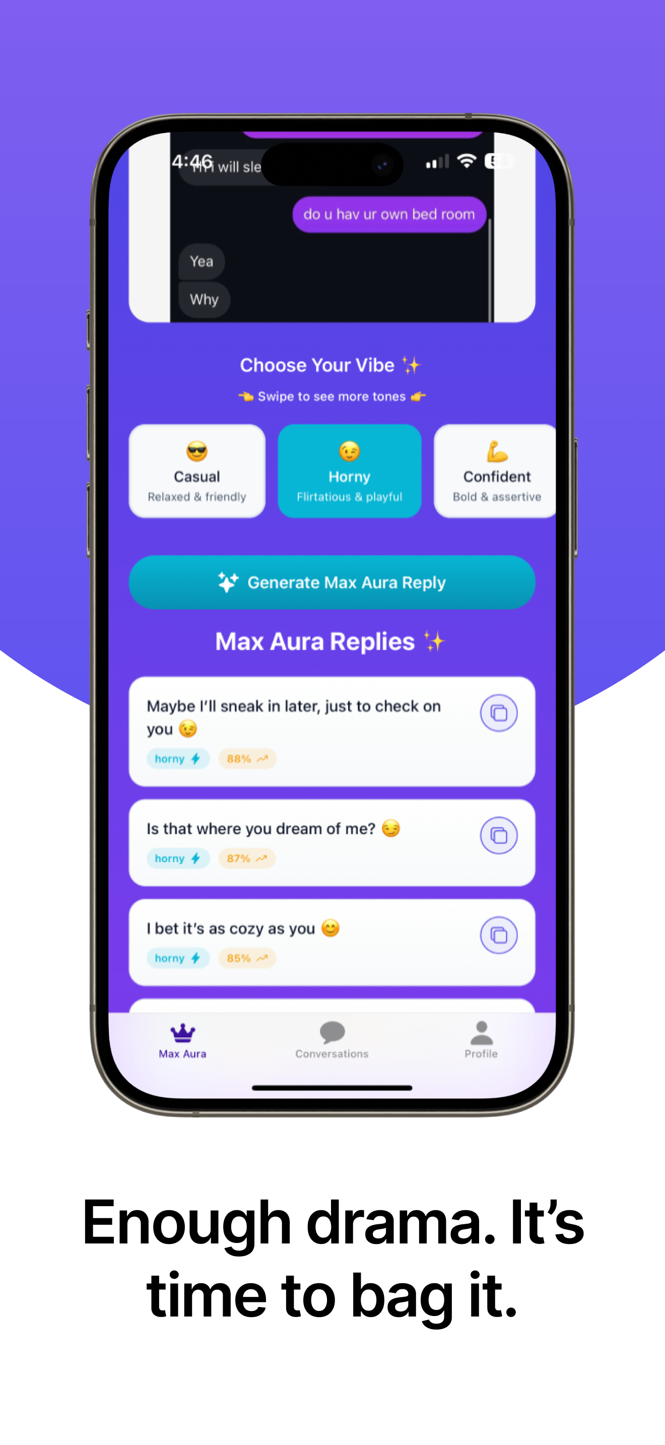 Max Aura - DM Reply Helper screenshot 2