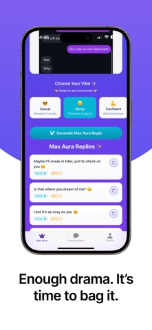 Max Aura - DM Reply Helper Screenshot 2 of 4