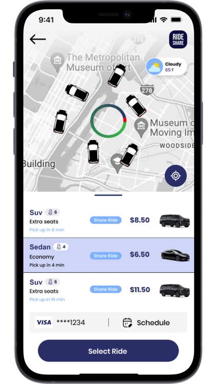 Share Ride App