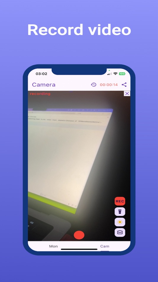 #5. eyePhone - security camera (iOS) Podle: Kairat Kaibrakhman