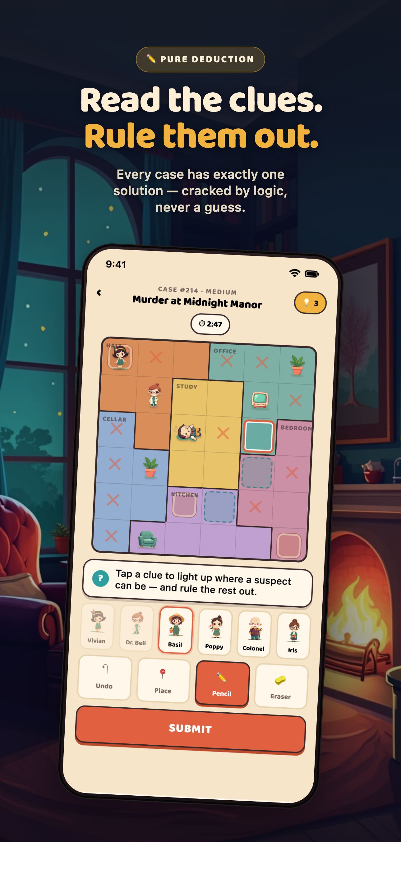 Murder Sudoku: Cozy Culprits screenshot 4