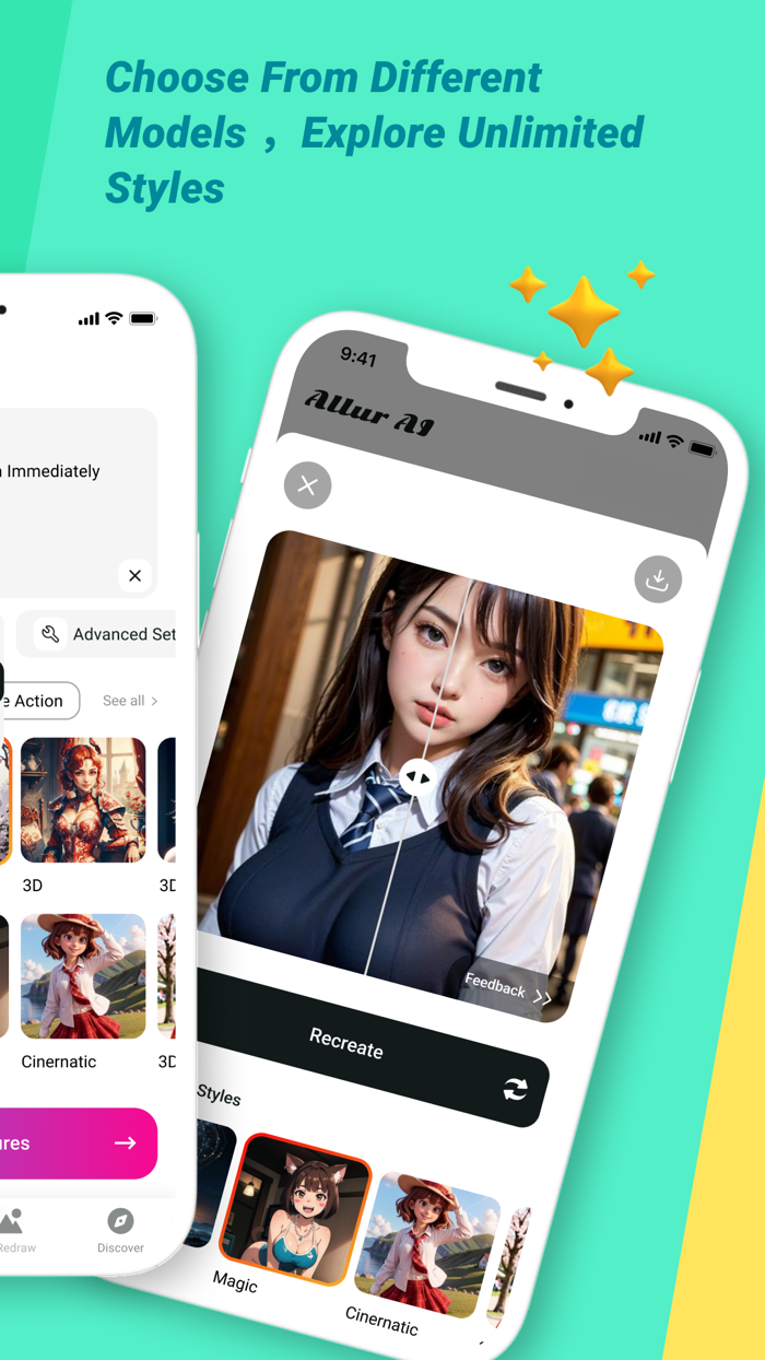 Allur AI - Art Anime