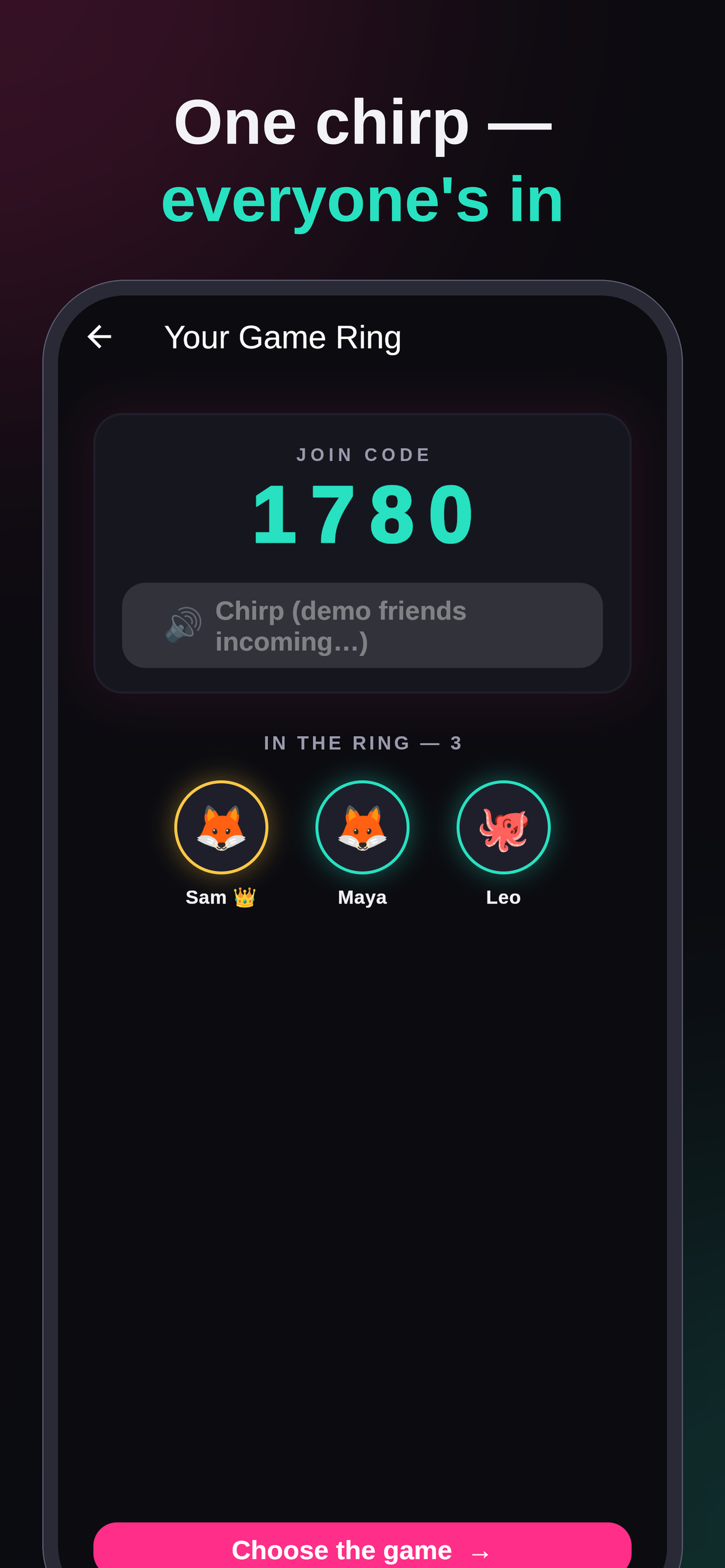 Game Ring: couch party games screenshot 2