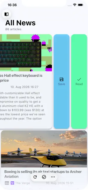 Flux-News screenshot 2