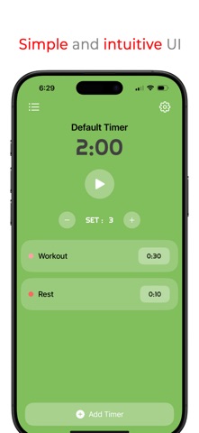 Interval Timer -Workout&Tabata screenshot