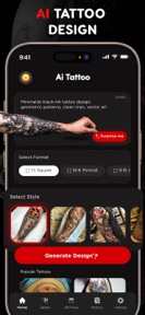 Tattoo Design Ai Art Generator screenshot