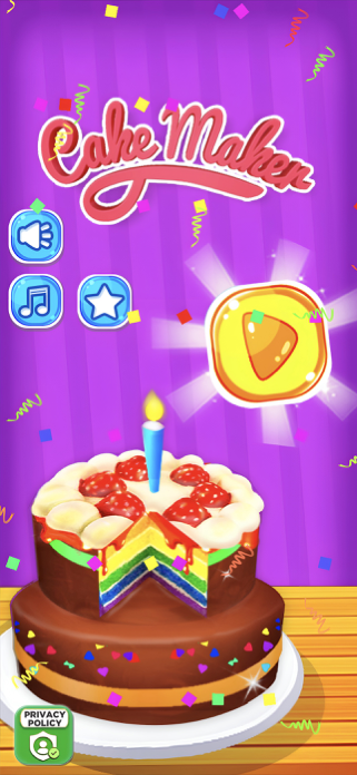 Cake Maker Game Screenshot 1 of 7