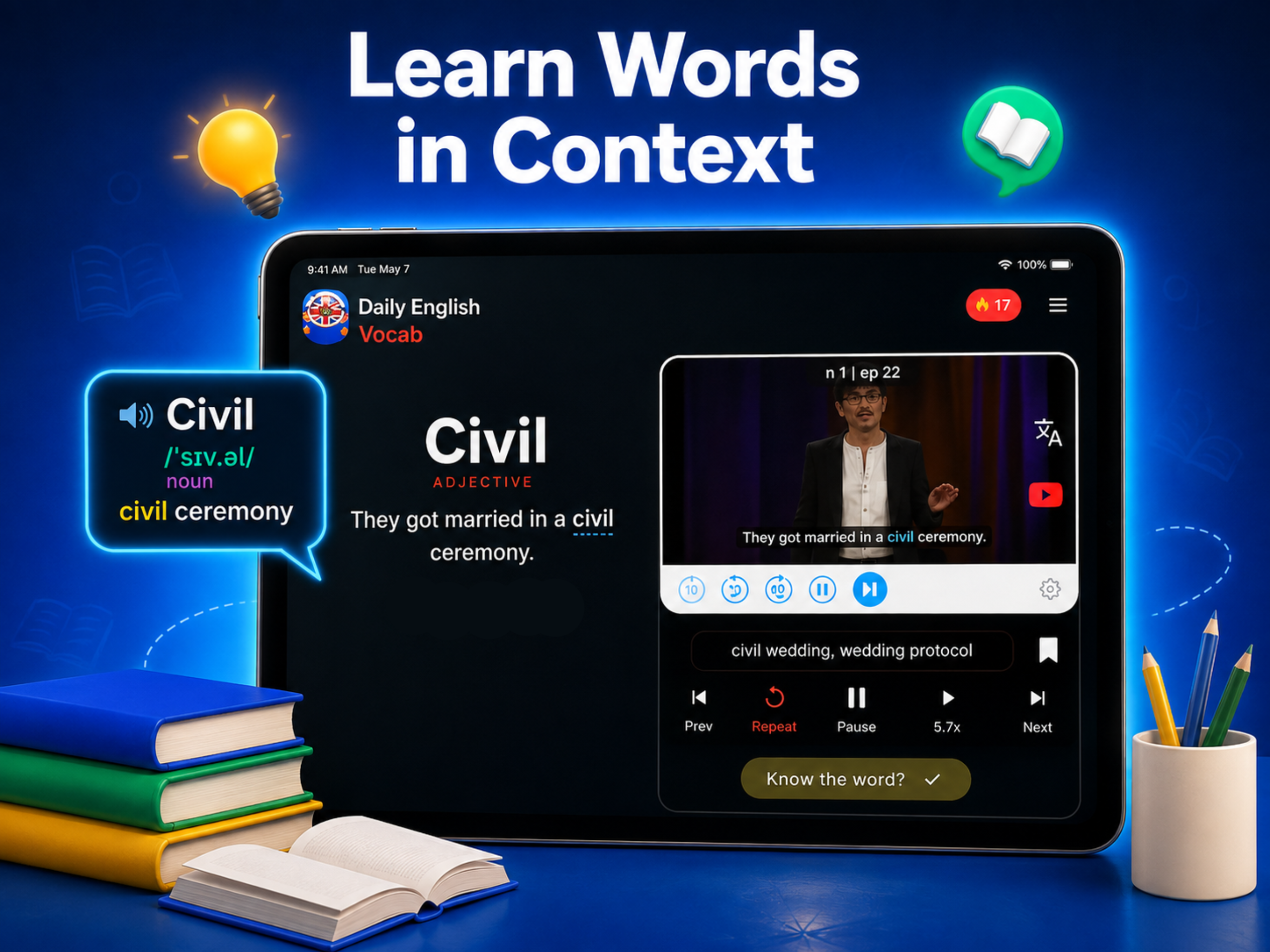 VocabReels: Vocabulary builder screenshot 8