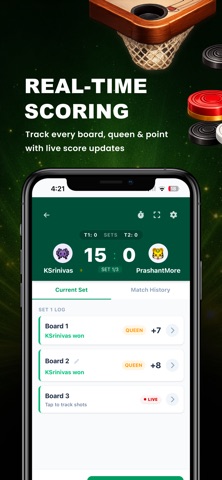 CarromPro: Score & Compete Screenshot 2 of 8